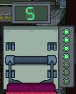 Восстановить пробки2.png (227 КБ) Опущенный рычаг со светодиодами с правой стороны, показывающими, сколько было ранее опущено рычагов.