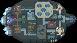 The Skeld kaartbeeld