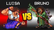 LUISA vs. BRUNO Mod in Among Us...