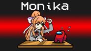 MONIKA Imposter Role in Among Us...