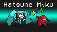 HATSUNE MIKU Imposter Role in Among Us