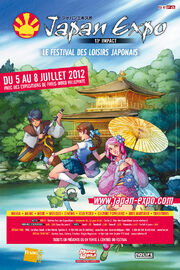 Japan Expo 2012 Affiche