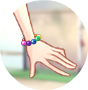 Pulseira Esferas Arco-Нris