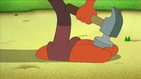 S1E11B-Hammer hitting Hop Pop's foot