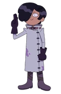 Marcy in a Mad Scientist outfit as seen in "Maddie & Marcy".