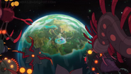The Core Creature vs The Calamity Trio.