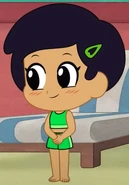 Marcy in a swimsuit in "Chibiverse"
