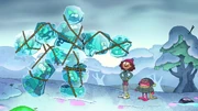 Ivy while frozen.
