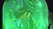 Marcy in a rejuvenation tank.
