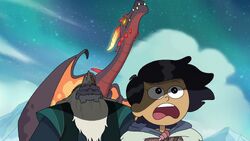 Marcy inside The Core's mindscape