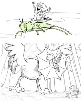 Amphibia pilot storyboard