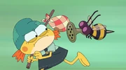 Ivy running away from her mother.
