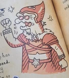 The Night Guard headmaster, Albert