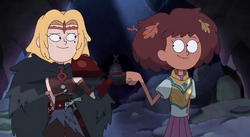 Amphibia s03e12B Anne and Sasha Celebrate