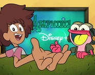 Promo art celebrating Season 2 arrival to Disney+ by Eleisiya Arocha (Forosha).