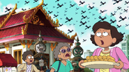 Swarm of Dragonfly drones in the Season 3 intro above Thai Temple.