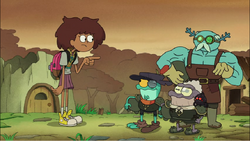 Amphibia s3- Anne is shocked at the new Loggle