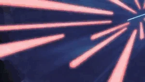 Anne using her powers in her first fight with King Andrias.