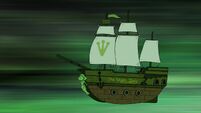 S1E19A-The Green Lady sailing through the air