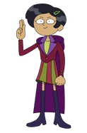 Marcy in her band performance outfit in "Ways We Feel Anxious".