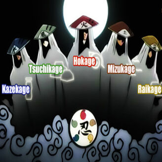 Todos los Kage de Naruto: Hokage, Kazekage, Mizukage, Raikage, Tsuchikage