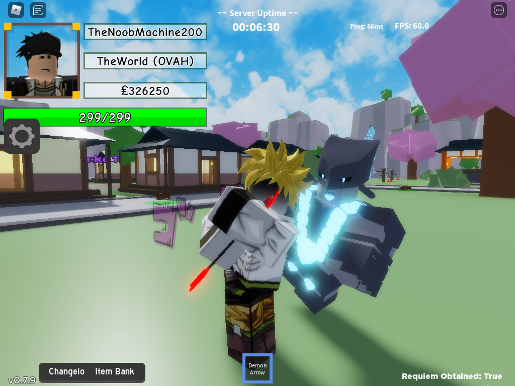 Demon Arrow An Astonishing Day Roblox Wiki Fandom - how do my a irow on roblox games