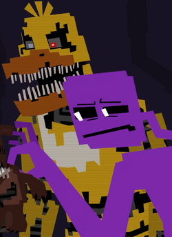 Five Nights at Freddy's [FNAF] VS Little Nightmares 2 (NIGHTMARE BATTLE)  Minecraft PE 