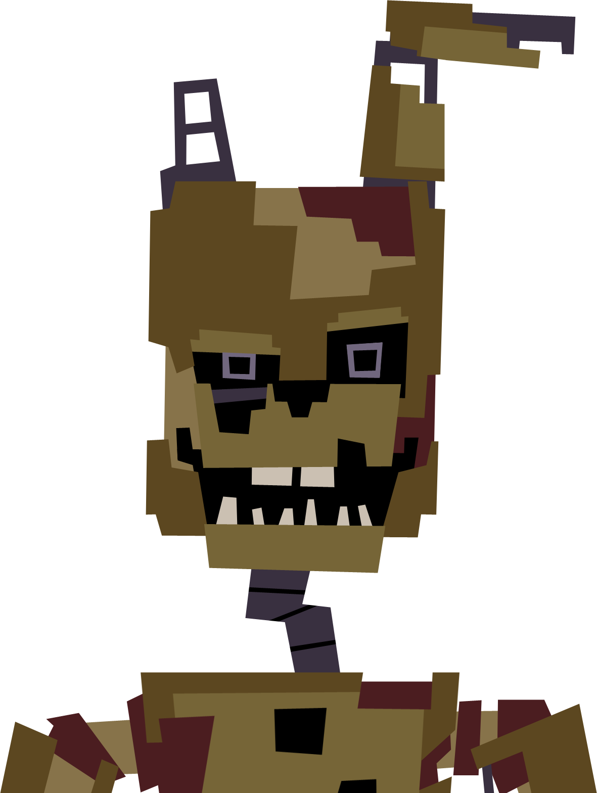 FNAF Horrifying Rabbit Pixel Wallpapers - Free Scary Wallpapers