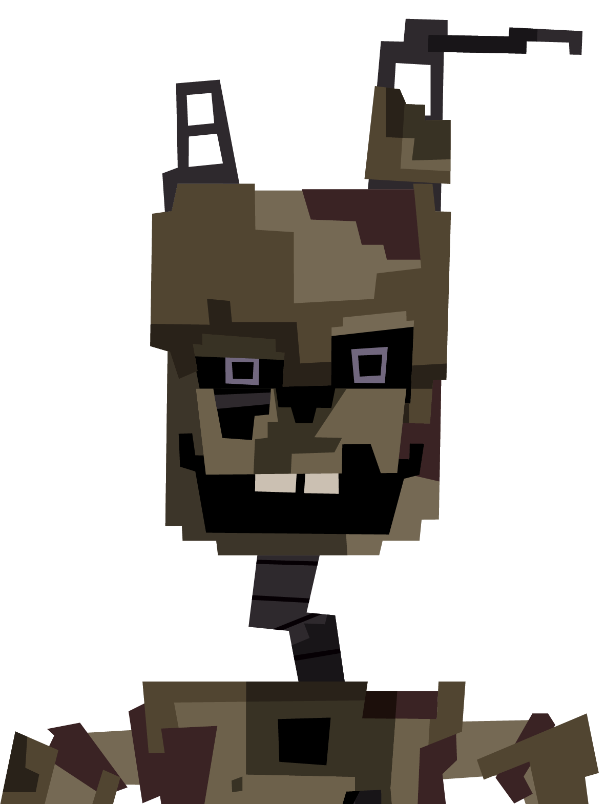 Spring Bonnie committed the bite of 1983 (FNaF 4 Mods) 