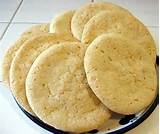 Plain Sugar Cookies.