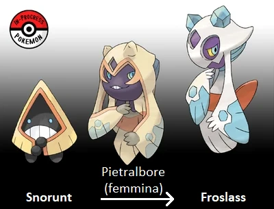 Evoluzione di pokemon froslass