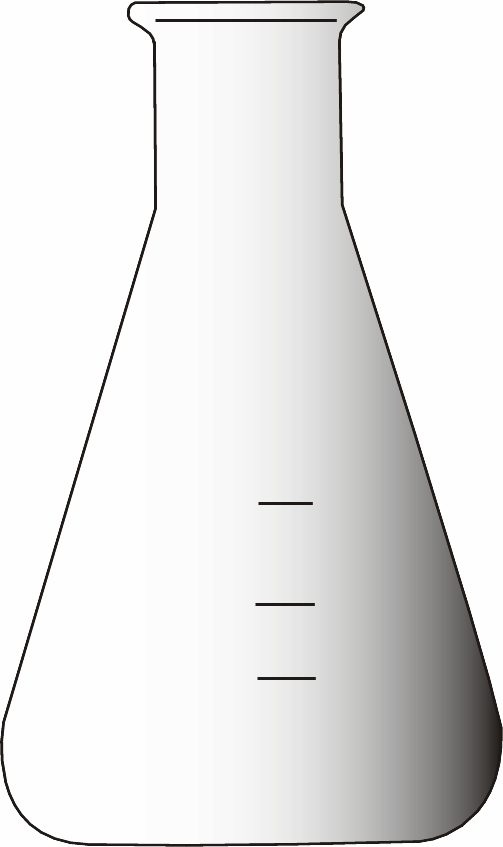Borosilicate Glass Erlenmeyer Flask, 2000 ml, 250 ml Graduations, Auto —  Eisco Industrial
