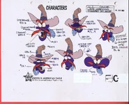 Mouth Chart from Fievel's American Tails