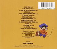 Back cover of the CD soundtrack for An American Tail