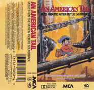 An American Tail soundtrack cassette cover