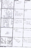 Storyboard from an episode