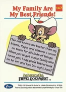 Fievel talks about his family