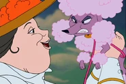 Mousey and her owner