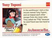 Tony's Trading Card (back)