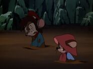 Tony and Tanya shed tears, thought they've lost Fievel.