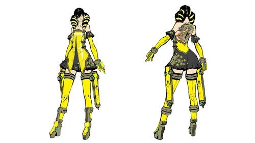 Ai Rin's concept art