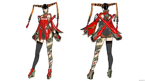 Rin Rin's concept art