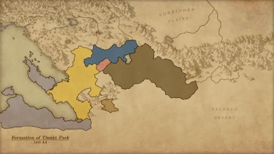 Expansion and Decline of the Tluukt Pack 1413-1507 against the major polities of the Suran Plain.