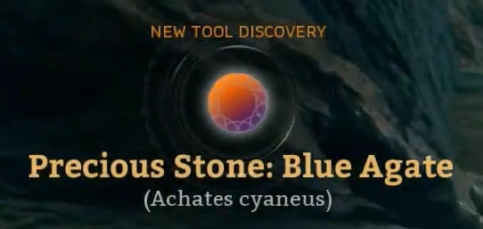 Precious Stone - Blue Agate
