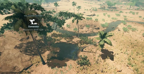 Hipparions' Pond Oasis - Daytime