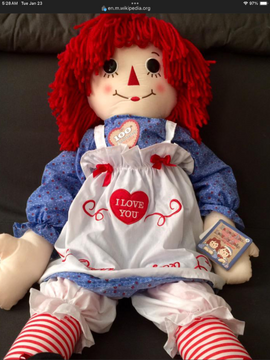 Annabelle male doll deals