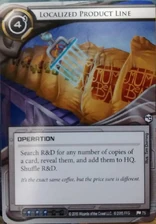 Localized Product Line