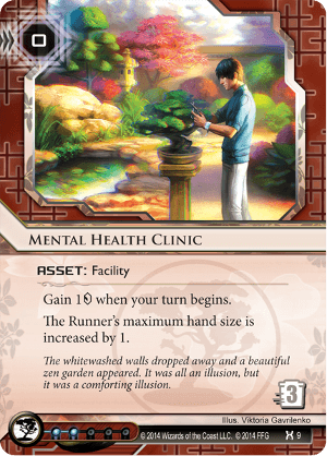 Mental Health Clinic | Android Netrunner Comprehensive Unofficial Rules ...