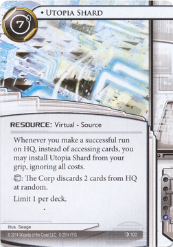 Unofficial spoiler for Utopia Shard