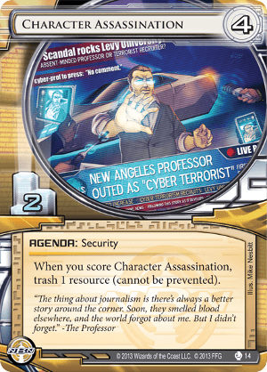 Character Assassination | Android Netrunner Comprehensive Unofficial ...